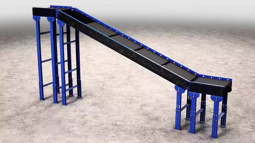 Incline Roller Conveyor Incline Roller Conveyor